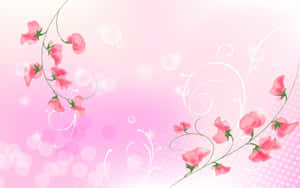 Pink Floral Background — Pink Floral Wallpaper
