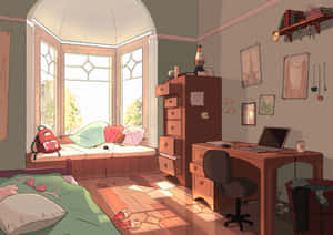 Mga larawan ng Anime Room — Anime desktop Wallpaper