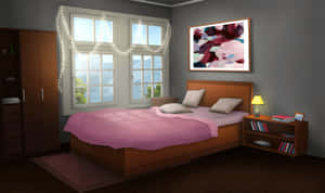Mga larawan ng Anime Room — Anime room GIF Wallpaper