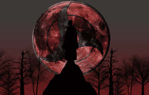 Itachi Uchiha na Nagmamasid sa Kalangitan ng Gabi — Mga karakter ng naruto Wallpaper