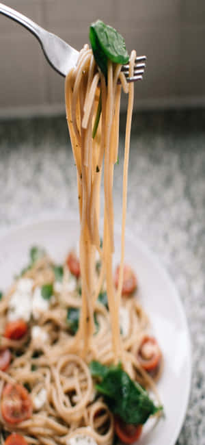 Iphone X Pasta Background — Redmi Note 13 Pro Wallpaper