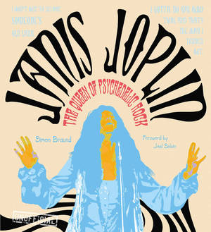 Sining Abstrak ni Janis Joplin — Galaxy Z Flip 8 Wallpaper
