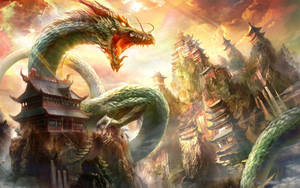 Japanese Dragon PC sa Mga Templo at Burol