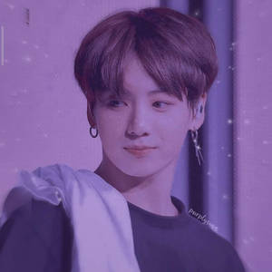 Jeon Jungkook lila pastel wallpaper — Pastel purple GIF Wallpaper