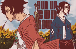 Background ng Samurai Champloo — MacBook Pro 16 Wallpaper