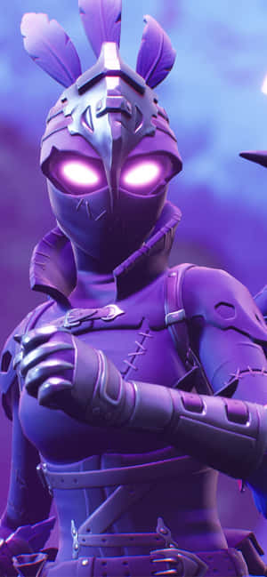 Raven Fortnite Skin — iPhone 13 Pro Wallpaper