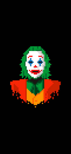 Joker Phone Pixels — Galaxy S25 FE Wallpaper