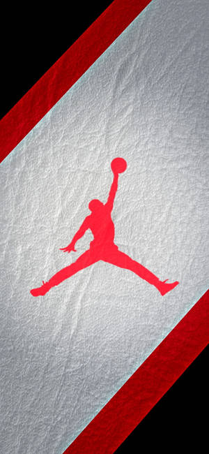 Jordan logo infrared colorway wallpaper — Pixel 9 Pro Wallpaper