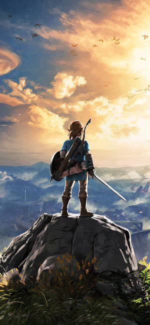 HD karakter imahe ni Link Breath Of The Wild wallpaper