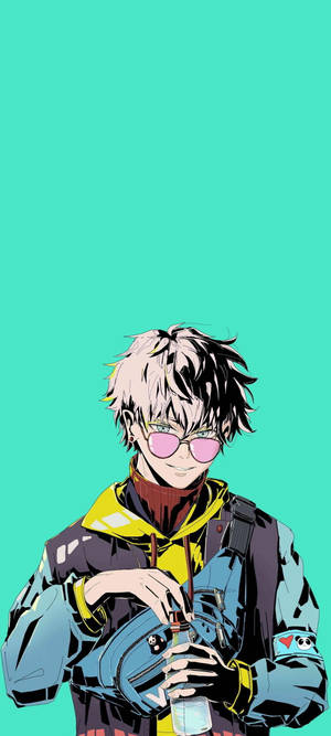 Jujutsu Kaisen Gojo Cool Art — 1080x2400 Wallpaper