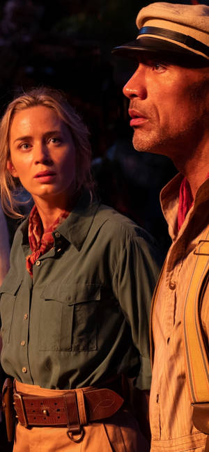 Jungle Cruise 2021 Frank at Lily mobile wallpaper. — ROG Phone 9 FE Wallpaper