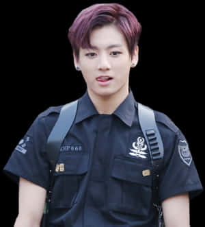 K Pop Star na Naka-Uniporme ng Pulis