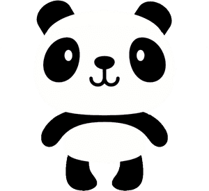 Kaibig-ibig na Cartoon Panda — Panda Wallpaper