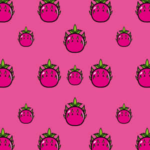Kaibig-ibig na Pink na Kawaii Background — iPad Wallpaper