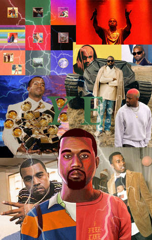 Kanye West Album Cover — Infinix Xpad 30 Pro Wallpaper