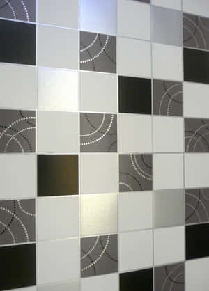 Mga Larawan ng Tile — Itim at puting aesthetic GIF Wallpaper