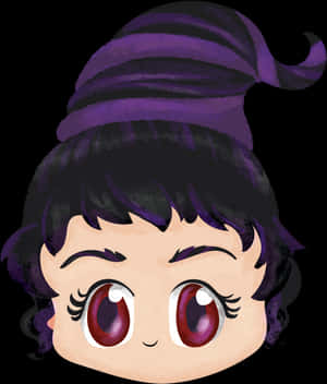 Hocus Pocus Mary Cartoon, Png Download - Hocus Pocus Cookie Cutters, Transparent Png — Witchy aesthetic GIF Wallpaper