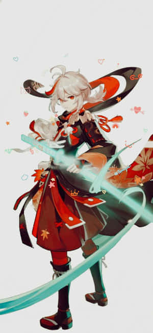 Kazuha — iPhone 17e Wallpaper