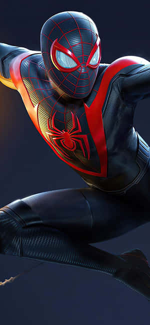 Miles Morales Iphone — iPhone 16 Pro Wallpaper