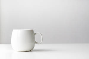 Minimalist White Mug wallpaper