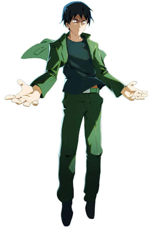 Keiji Mogami na Nagpapalabas ng Kanyang mga Puwersa — 2:3 Wallpaper