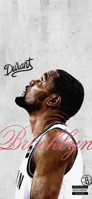 Kevin Durant Brooklyn Nets wallpaper — iPhone 17 Pro Wallpaper