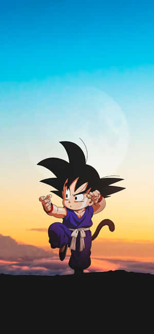 kid goku — iPhone 14 Pro Wallpaper