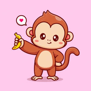 Mga larawan ng cute na unggoy — Cute Monkey Wallpaper