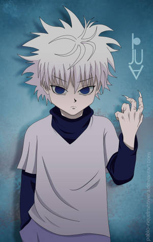 Killua Aesthetic Anime Boy — Lenovo Legion Y700 (Gen 5) Wallpaper