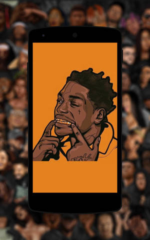 Kodak Black Phone Art wallpaper — Lenovo Legion Y700 (Gen 5) Wallpaper