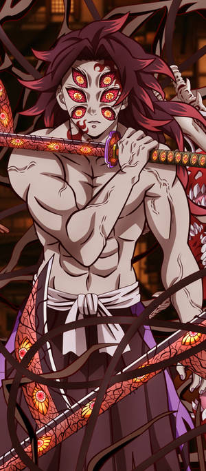 Demon Slayer Kokushibo — Pixel 9 Wallpaper