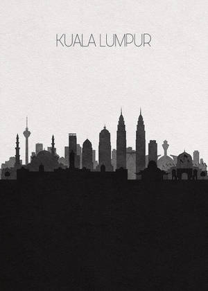 Kuala Lumpur silhouette wallpaper — OnePlus Pad Go 2 Wallpaper