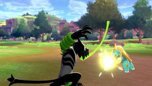 Labanan ng 3D Zarude at Drednaw