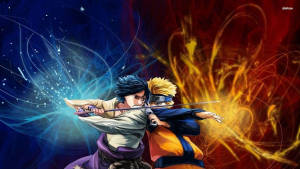 Wallpaper ng Labanan nina Naruto at Sasuke — Naruto at sasuke Wallpaper