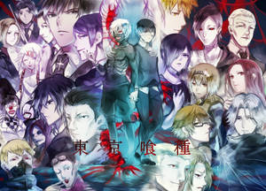 Lahat ng mga Tauhan ng Tokyo Ghoul wallpaper — Samurai ng Hapon Wallpaper