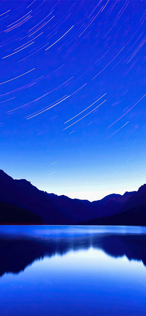 Lake And Mountains Blue iPhone — Samsung S23 Wallpaper