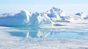 Mga Larawan ng North Pole — Sunrise Wallpaper