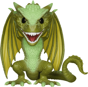 Berdeng dragon figure mula sa Game of Thrones — Game Of Thrones Season 8 Wallpaper