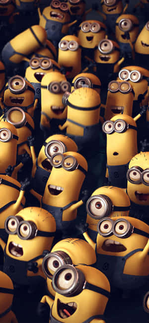 Despicable Me Minion Iphone [wallpaper] — Galaxy S24 FE Wallpaper