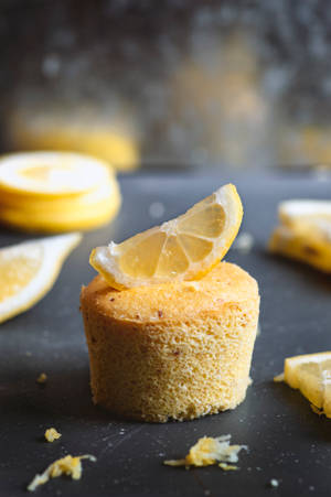 Lemon Slide Cupcake wallpaper — 2:3 Wallpaper