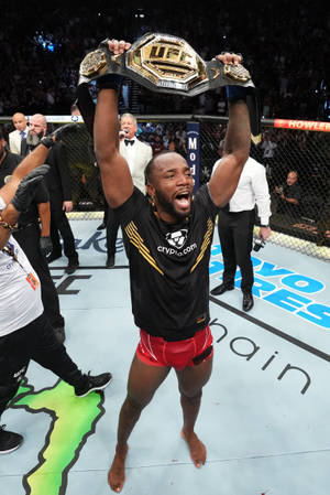 Leon Edwards Victory — Huawei MatePad Pro Max Wallpaper