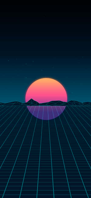 Retro Background — iPhone 18 Pro Wallpaper