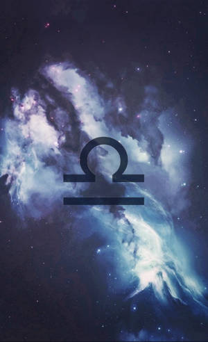Libra Zodiac Cloudy Galaxy Wallpaper — Honor Pad 20 Wallpaper