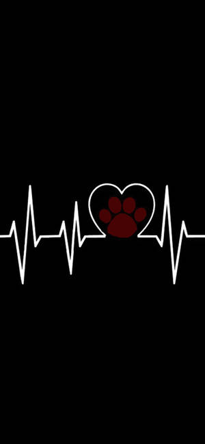 Lifeline Paw Print wallpaper — iPhone 18 Pro Wallpaper