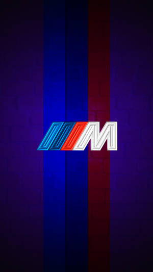 Lila na May Guhit na Logo ng BMW M