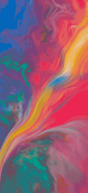 Live wallpaper ng malamig at may buhay na abstract na sining. — Nokia G42 Wallpaper