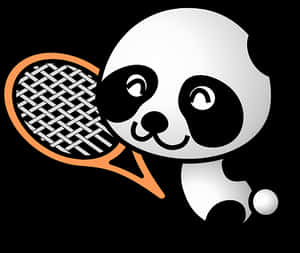 Logo ng Panda Tennis — Cute Panda Wallpaper
