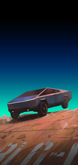 Tesla Cybertruck — iPhone Xs Max Wallpaper