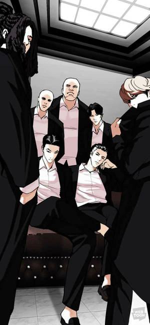 Lookism Powerful Crews wallpaper