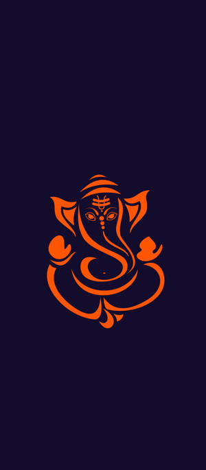 Lord Ganesha Icon IPhone — Xperia 5 Wallpaper
